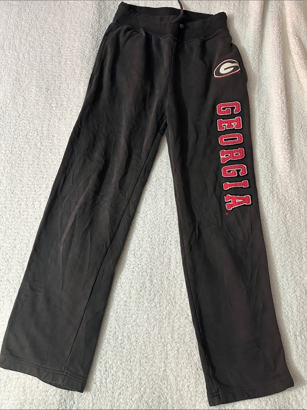 Colosseum UGA Black Men's Sweatpants size large